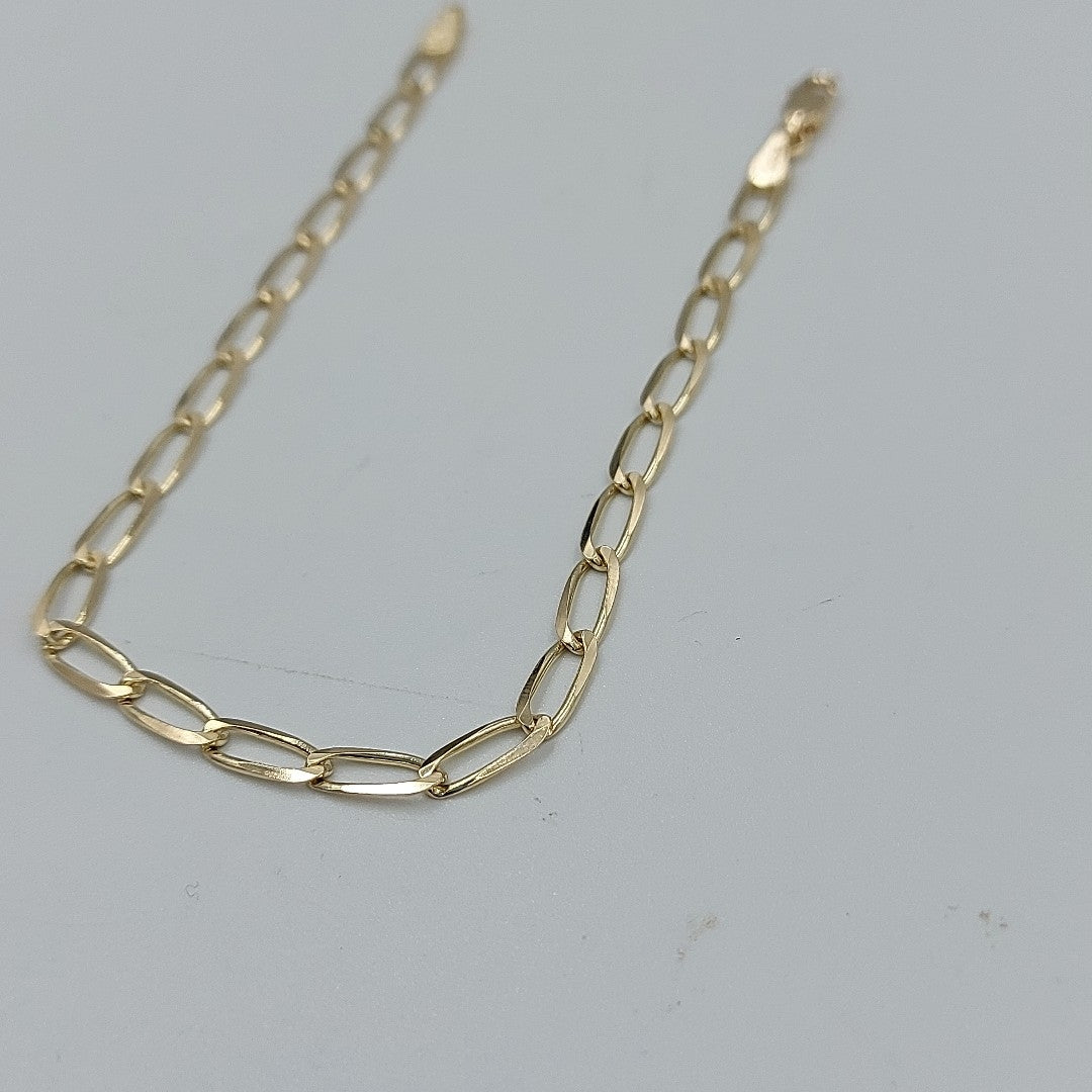 PULSERA TEJIDO ESLABONES 4.5G 21 CM (NUEVO)