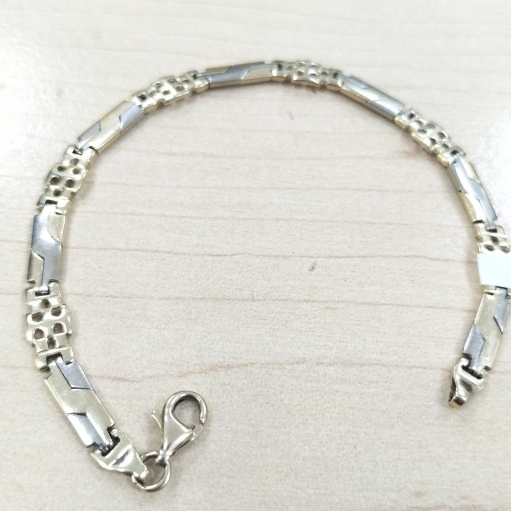PULSERA ORO, ORO COMBINADO 14 K 12.7 GRMS (SEMINUEVO)
