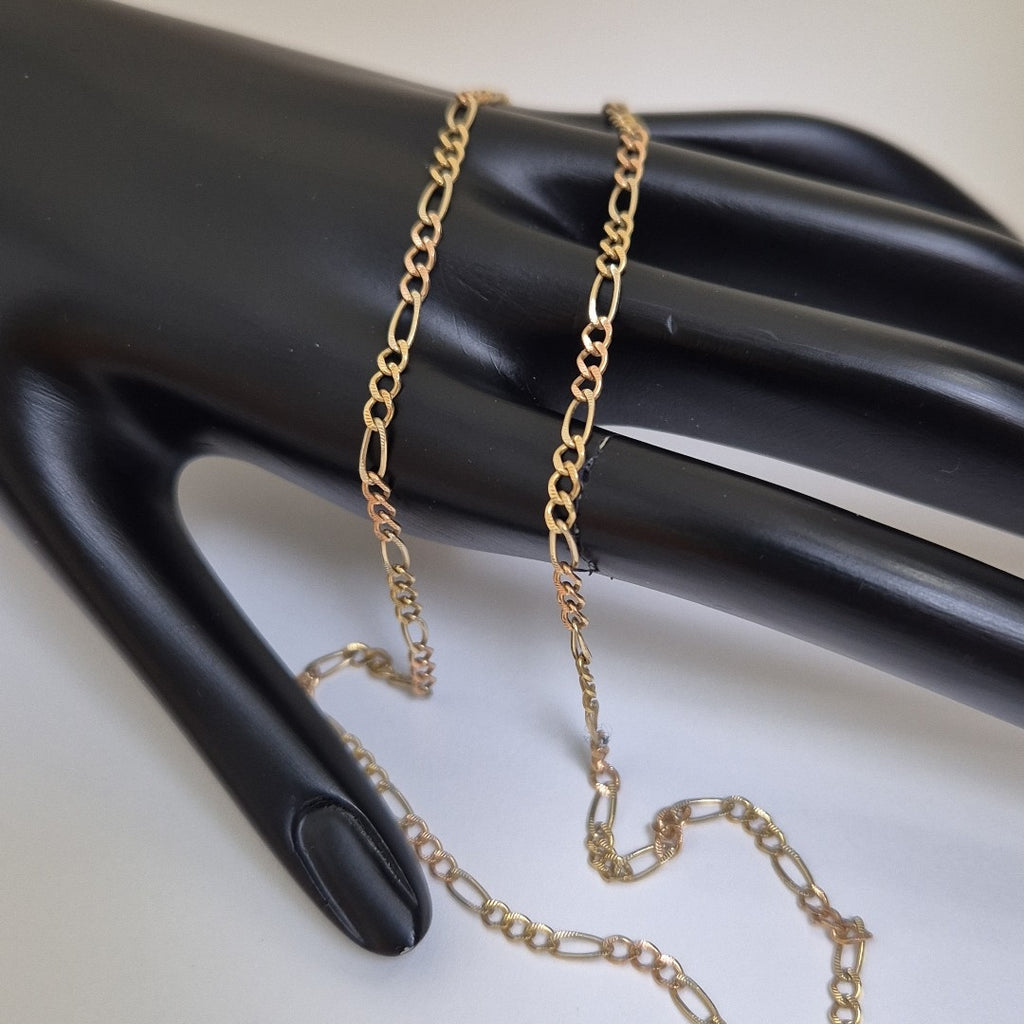 CADENA ORO, ORO COMBINADO 14 K 5.9 GRMS (SEMINUEVO)