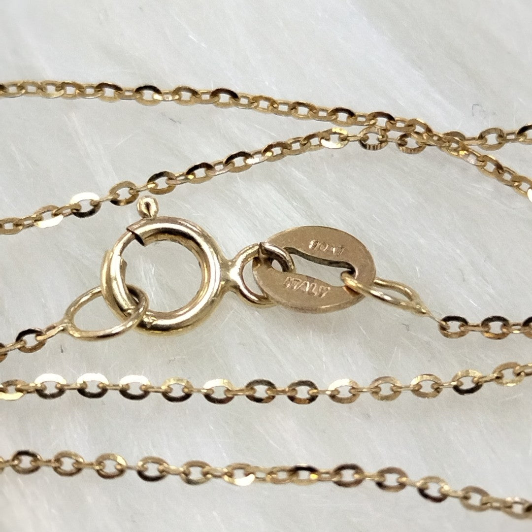 CADENA ORO 10 K 0.7 GRMS (SEMINUEVO)