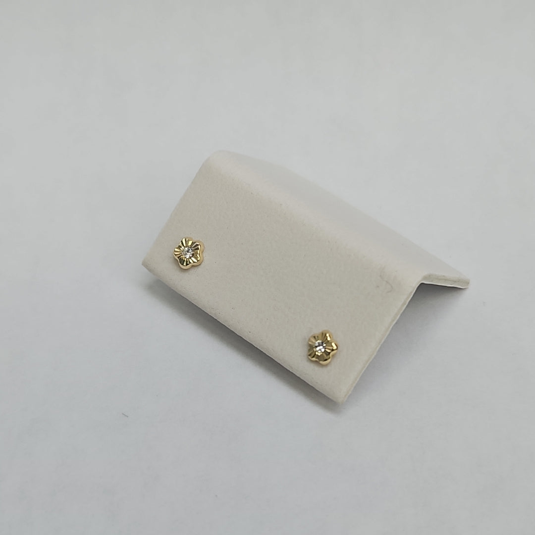 BROQUELES ORO 10K 1 (NUEVO)