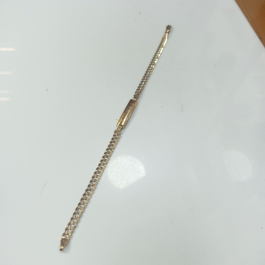 ESCLAVA ORO 14 K 4.9 GRMS (SEMINUEVO)