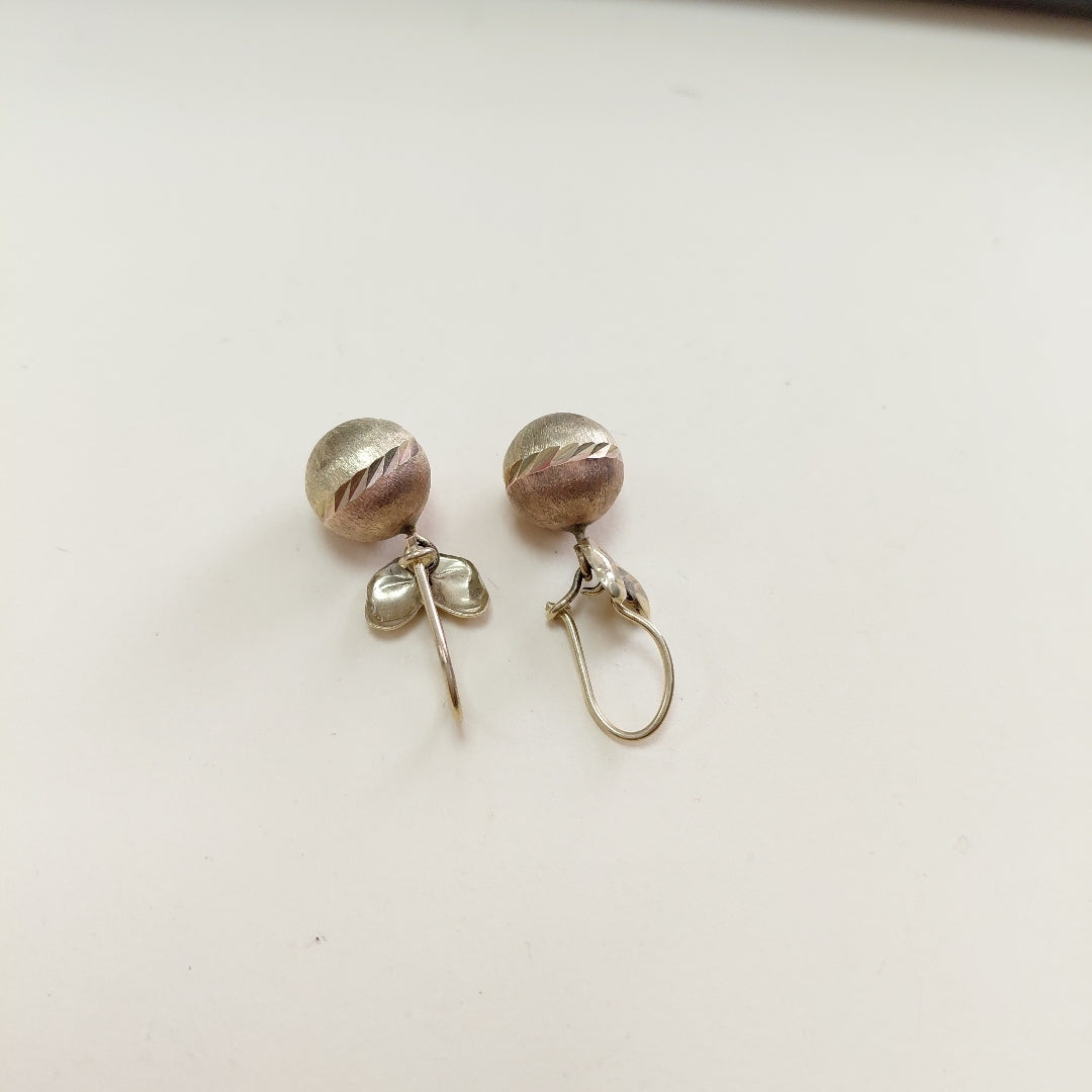 ARETES PAR ORO 10 K 4.1 GRMS (SEMINUEVO)