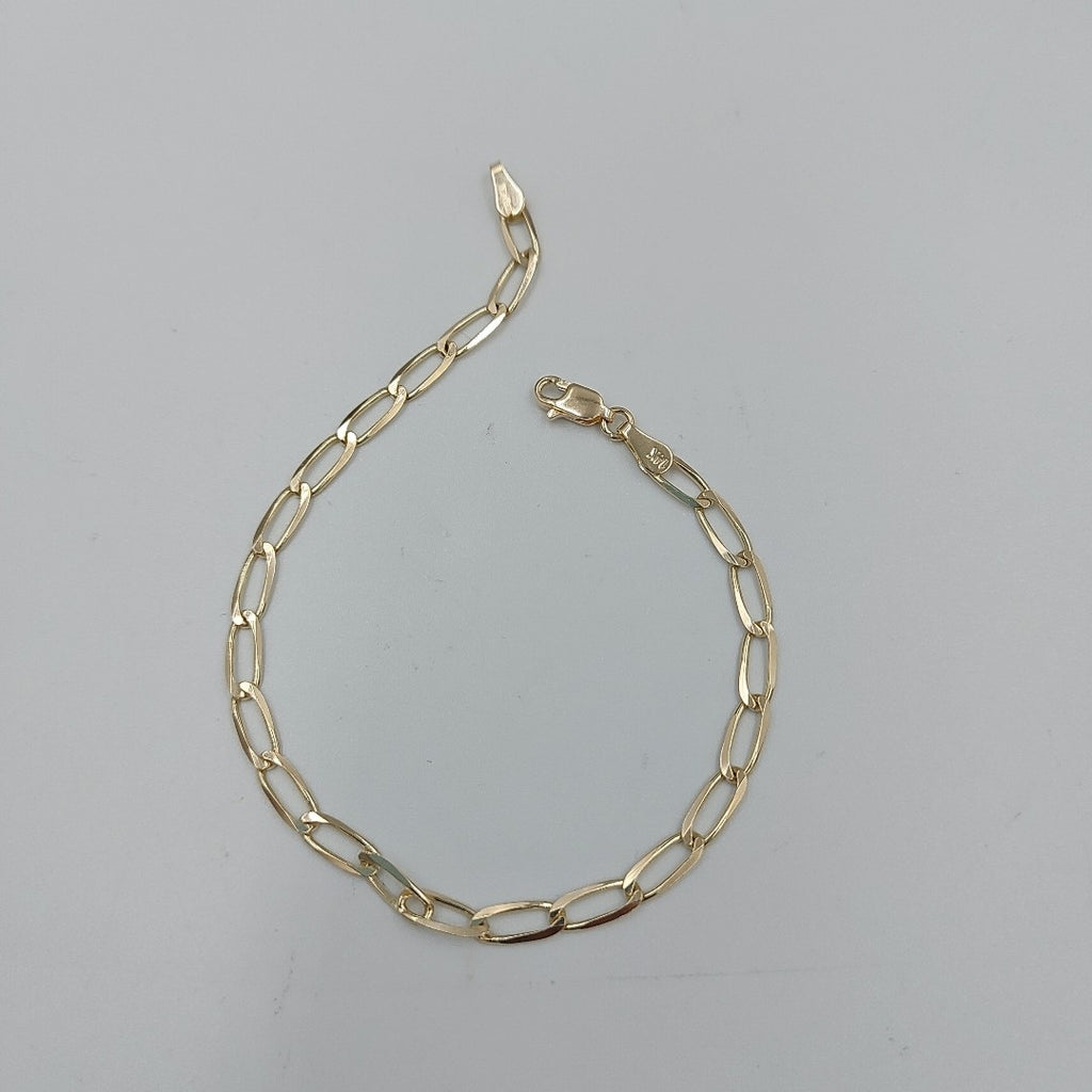 PULSERA TEJIDO ESLABONES 4.7G 21 CM (NUEVO)