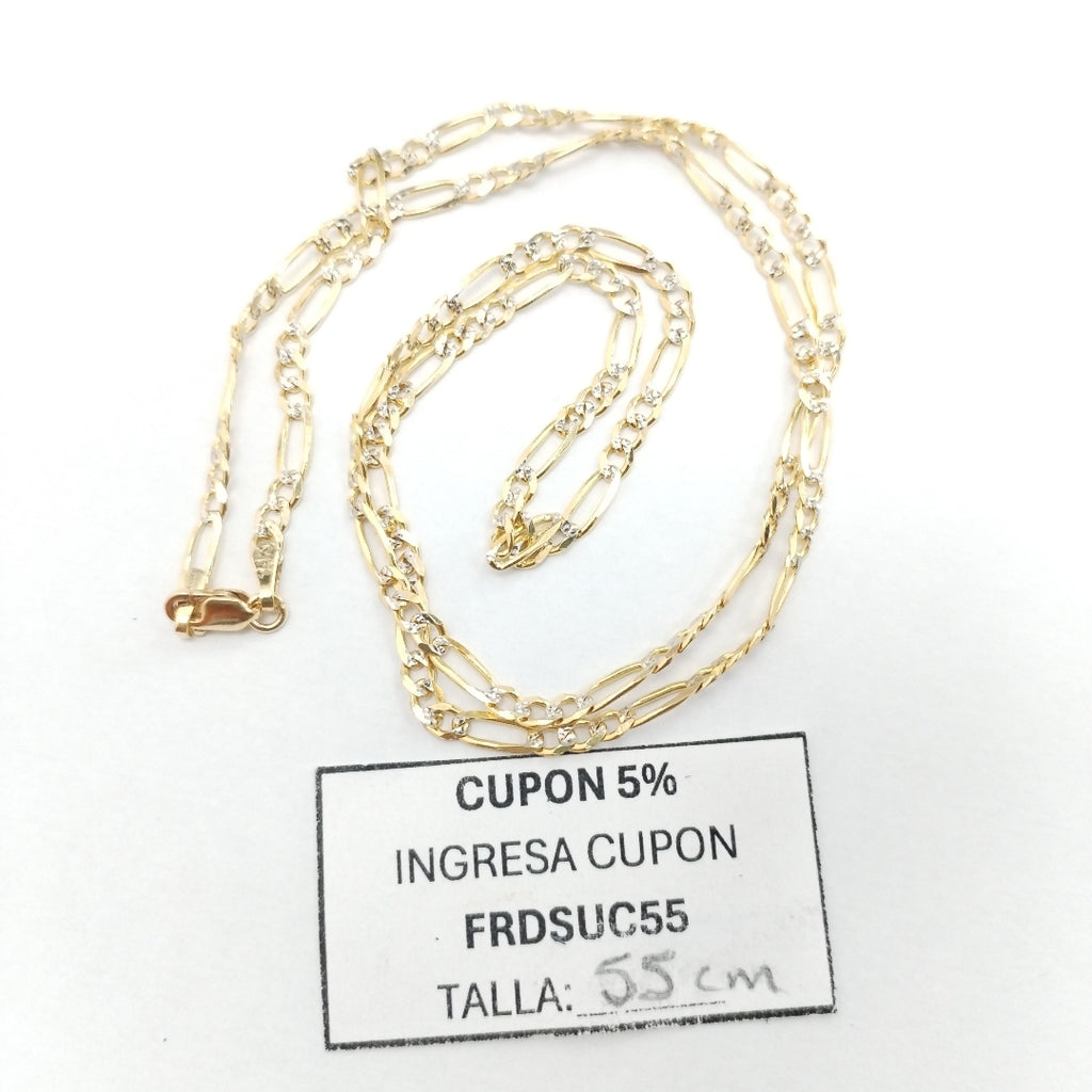CADENA TEJIDO 3X1 8.4G 55 CM (NUEVO)