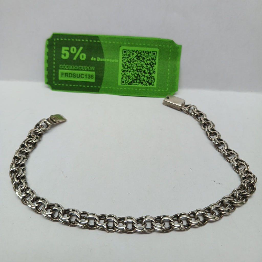 PULSERA PLATA 10.3 GRMS (SEMINUEVO)