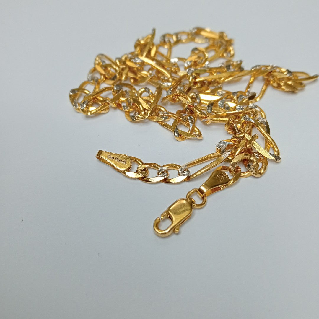 CADENA TEJIDO 3X1 16.5G 55 CM (NUEVO)