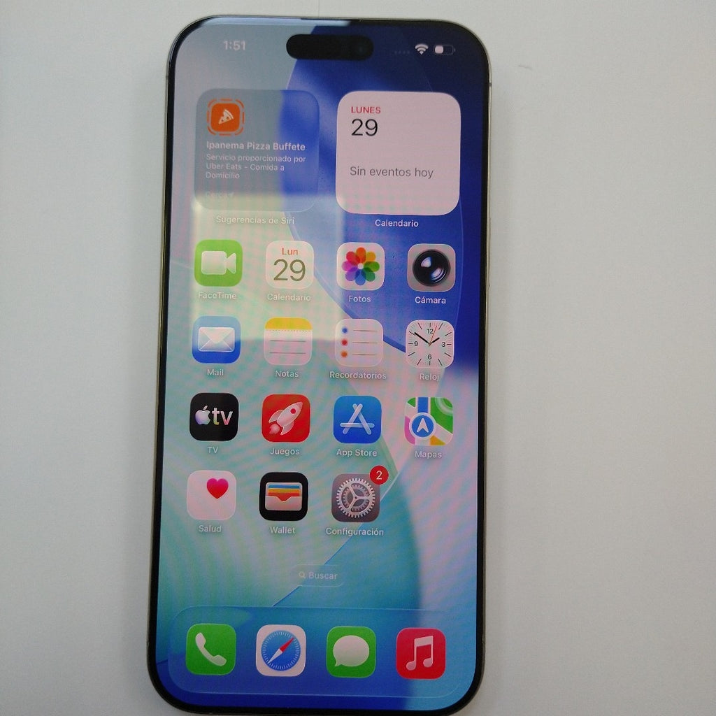 CELULAR APPLE IPHONE 16 PRO MAX A3295 (2024) 256 GB 8 GB RAM (SEMINUEVO)