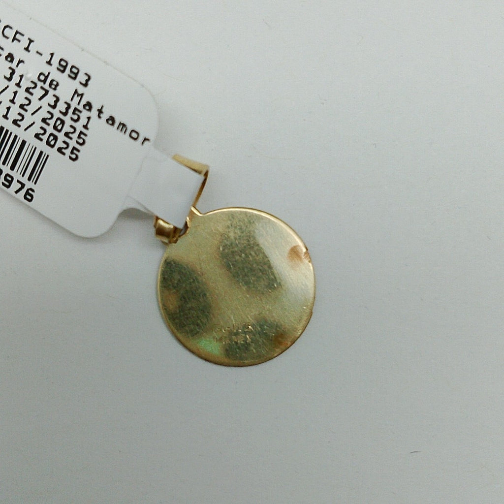 K1 1,40 GRMS 14 K ESPECIFICACIONES COMPLEMENTARIAS MEDALLA RELIGIOSA DE BAUTIZO (SEMINUEVO)