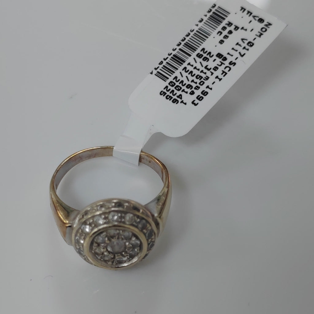 K1 5,80 GRMS 10 K ESPECIFICACIONES COMPLEMENTARIAS ANILLITO DE ORO BLANCO CON CI (SEMINUEVO)