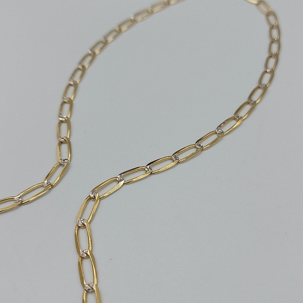 CADENA TEJIDO ESLABONES 11.1G 55 CM (NUEVO)