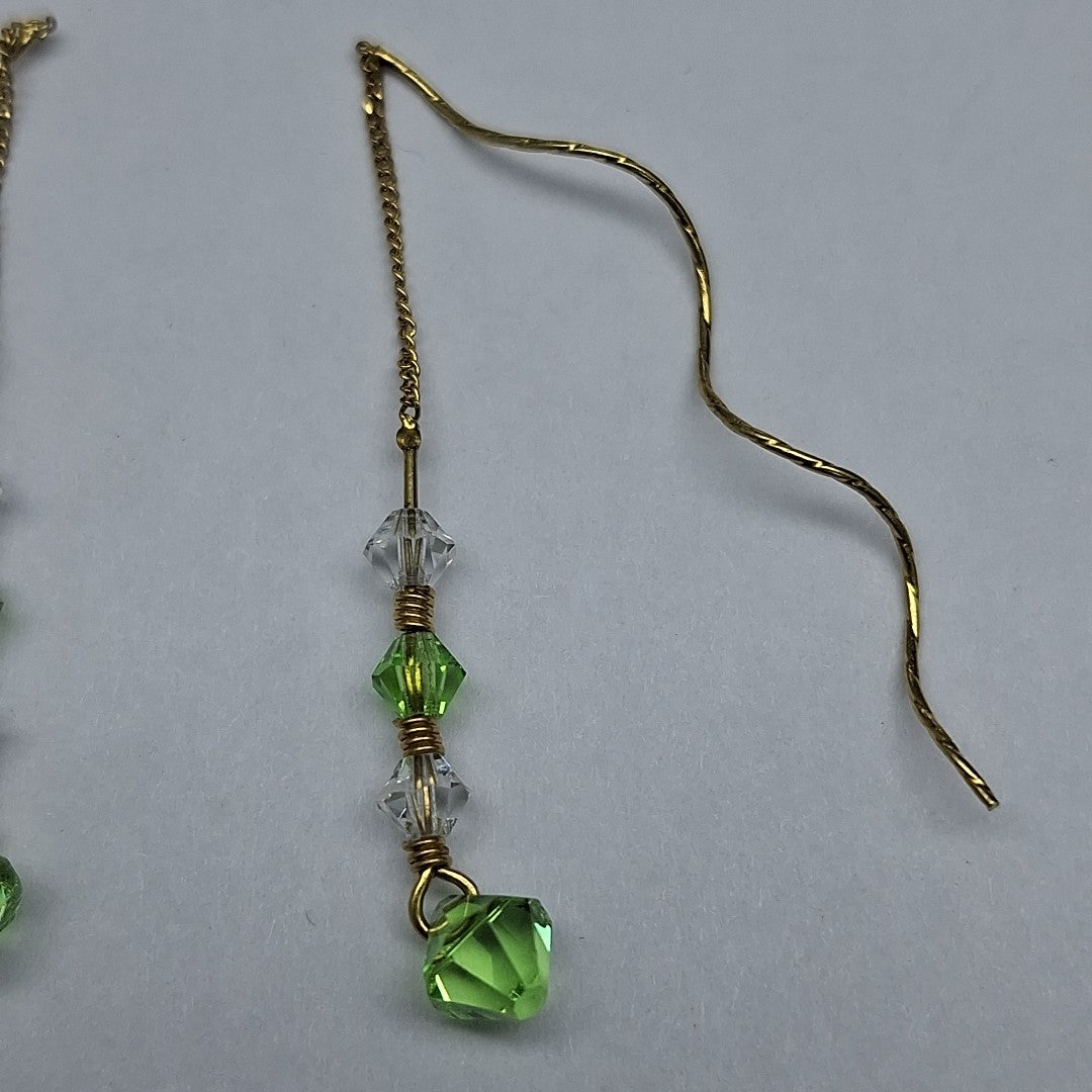 ARETES PAR ORO 14 K 1.9 GRMS (SEMINUEVO)