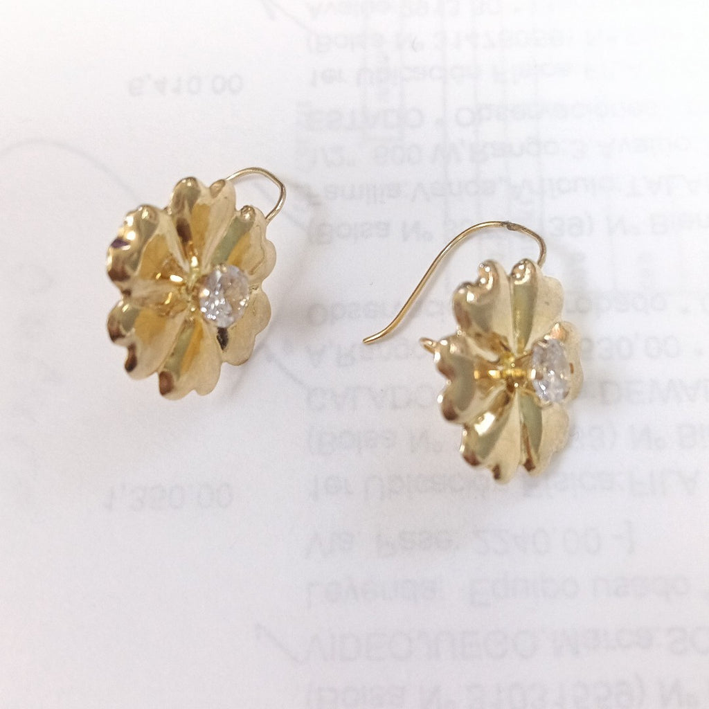 ARETES PAR ORO 10 K 1.2 GRMS (SEMINUEVO)