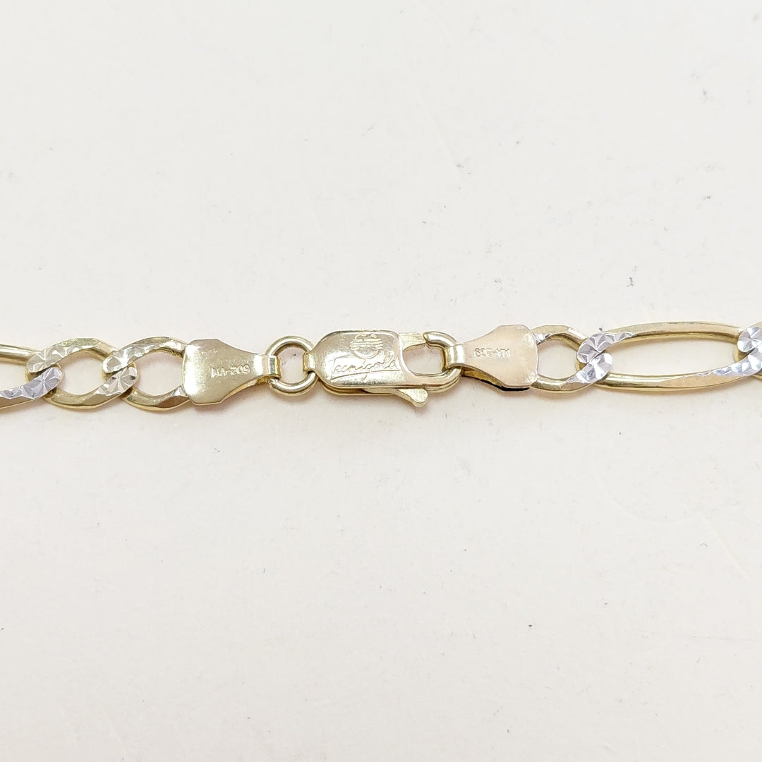 CADENA ORO, RODIADO 14 K 17.8 GRMS (SEMINUEVO)