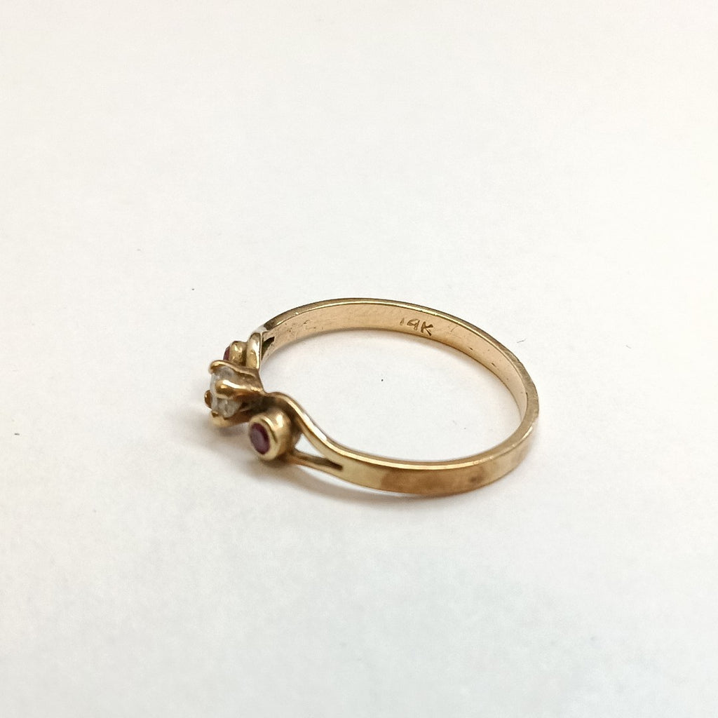 ANILLITO ORO 14 K 1.6 GRMS (SEMINUEVO)