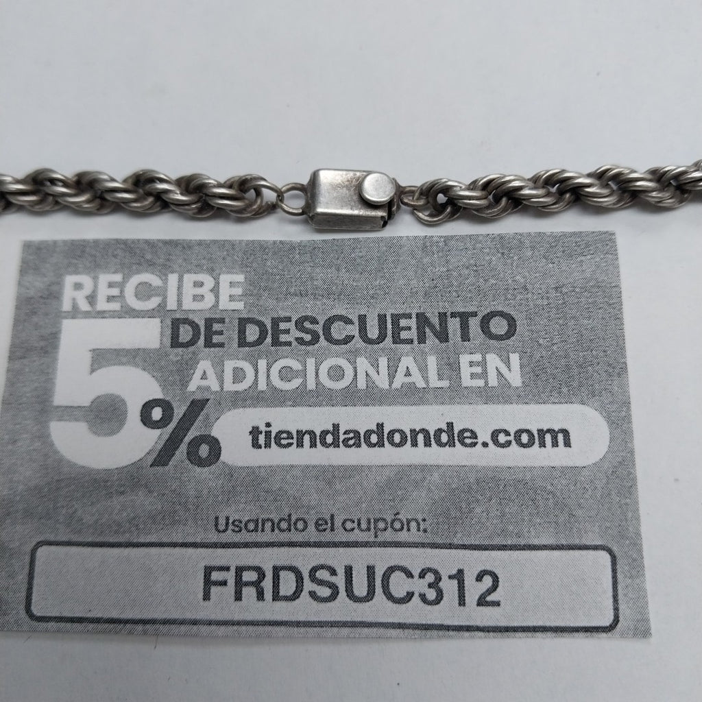 CADENA PLATA 52.6 GRMS (SEMINUEVO)