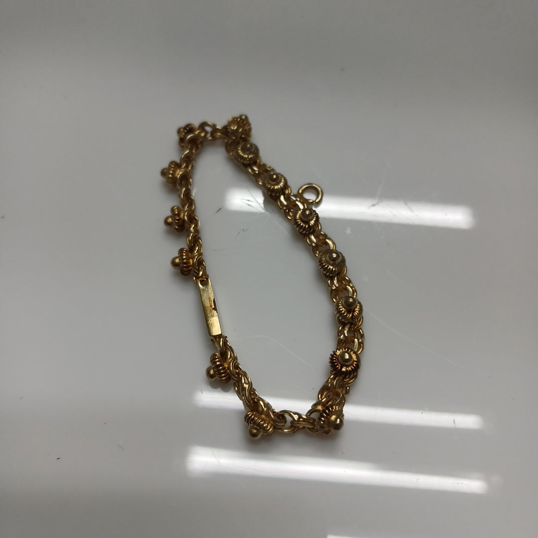 PULSERA ORO 10 K 8.5 GRMS (SEMINUEVO)