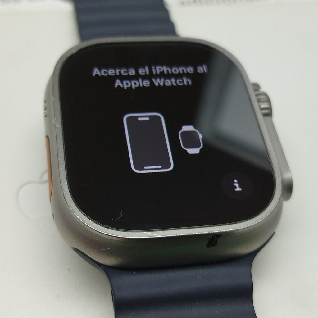 SMARTWATCH APPLE ULTRA 2 TITANIO A2986 49 MM GPS + CELULAR (SEMINUEVO)