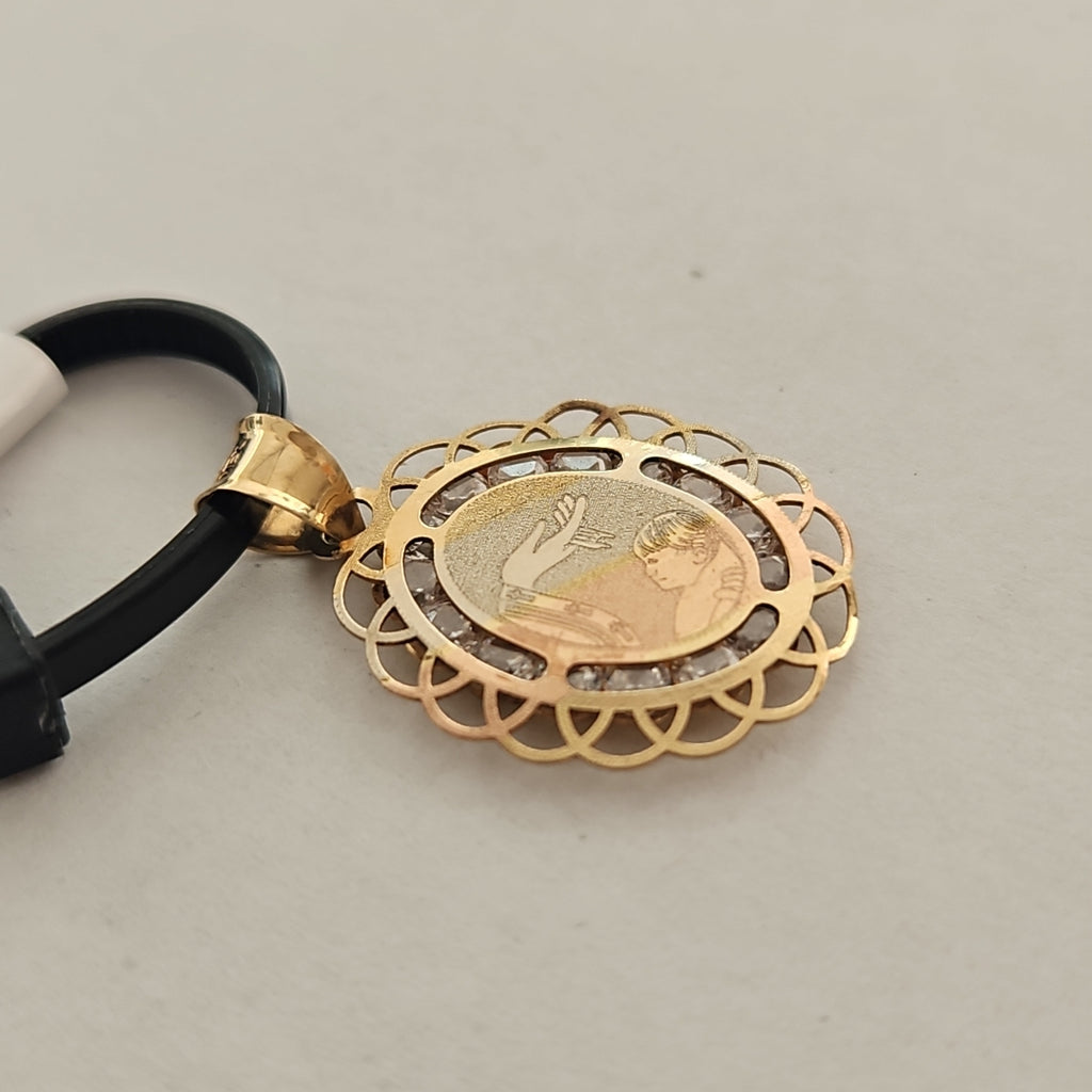 DIJE ORO, ORO COMBINADO 10 K 0.9 GRMS (SEMINUEVO)