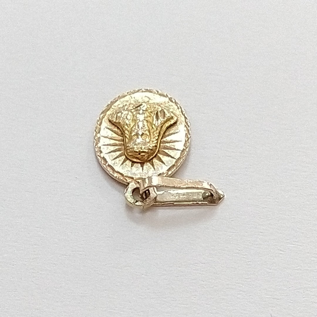 MEDALLA RELIGIOSA ORO 10 K 0.8 GRMS (SEMINUEVO)