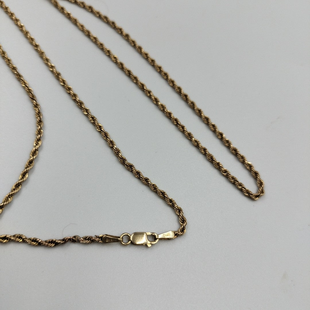 CADENA ORO 14 K 3.1 GRMS (SEMINUEVO)