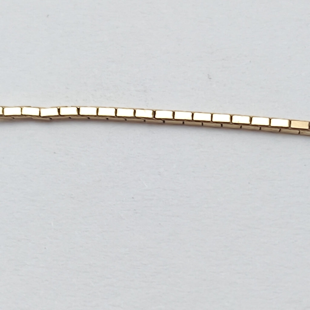 CADENA ORO COMBINADO 14 K 4.7 GRMS (SEMINUEVO)