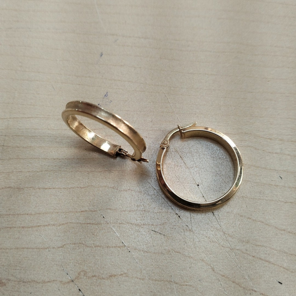 ARRACADAS PAR ORO 14 K 2.4 GRMS (SEMINUEVO)