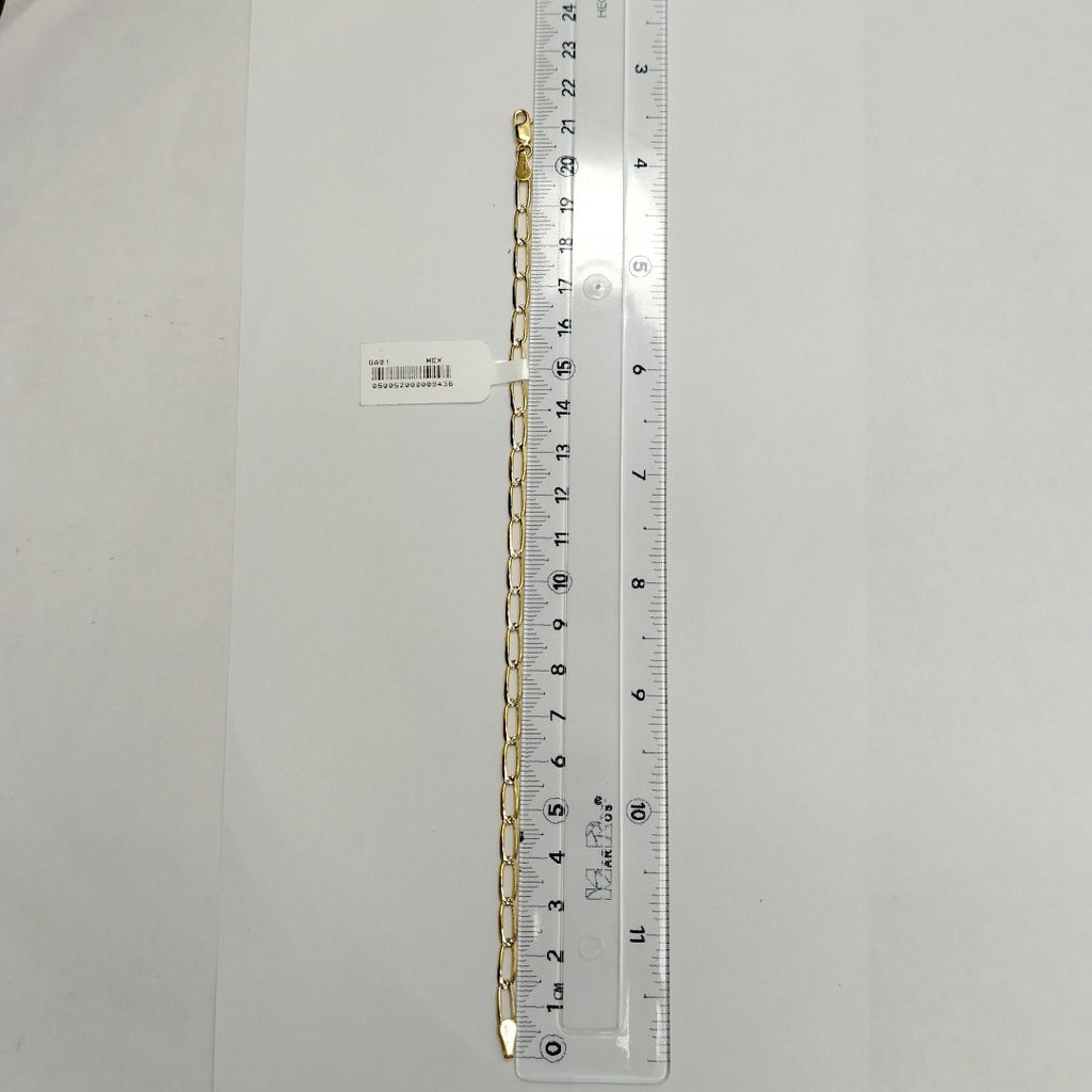 PULSERA TEJIDO ESLABONES 4.6G 21 CM (NUEVO)