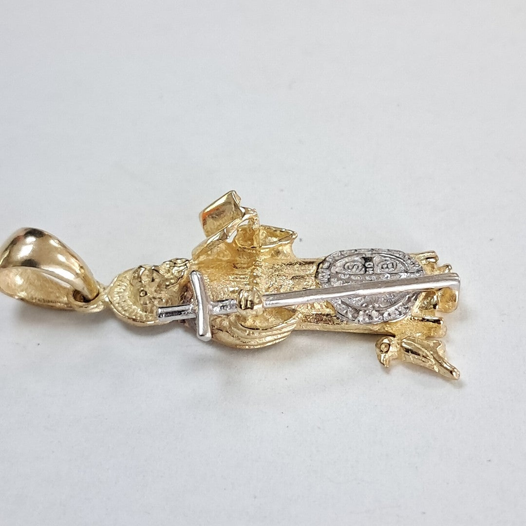 DIJE ORO, ORO COMBINADO 10 K 5 GRMS (SEMINUEVO)