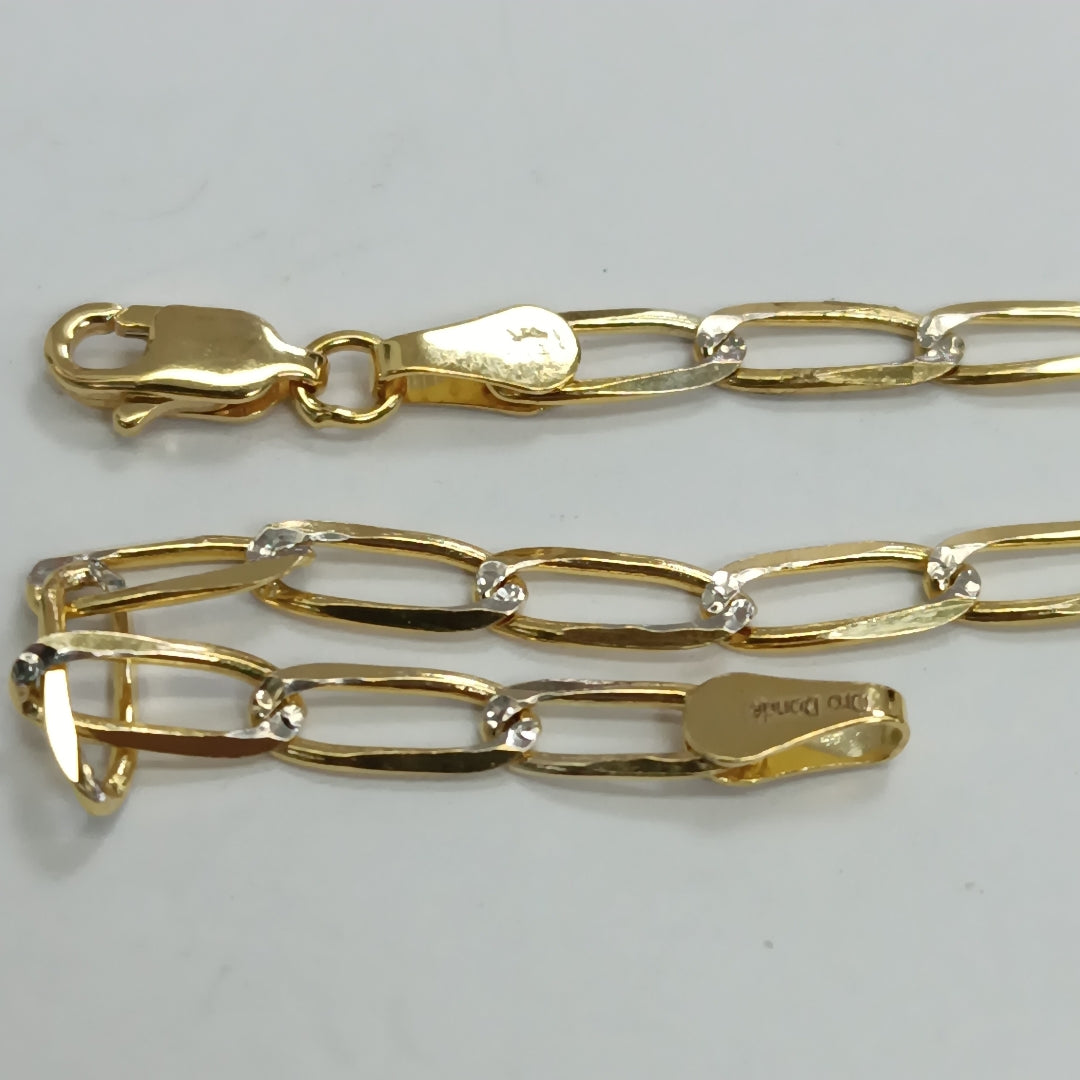 PULSERA TEJIDO ESLABONES 3.9G 18 CM (NUEVO)