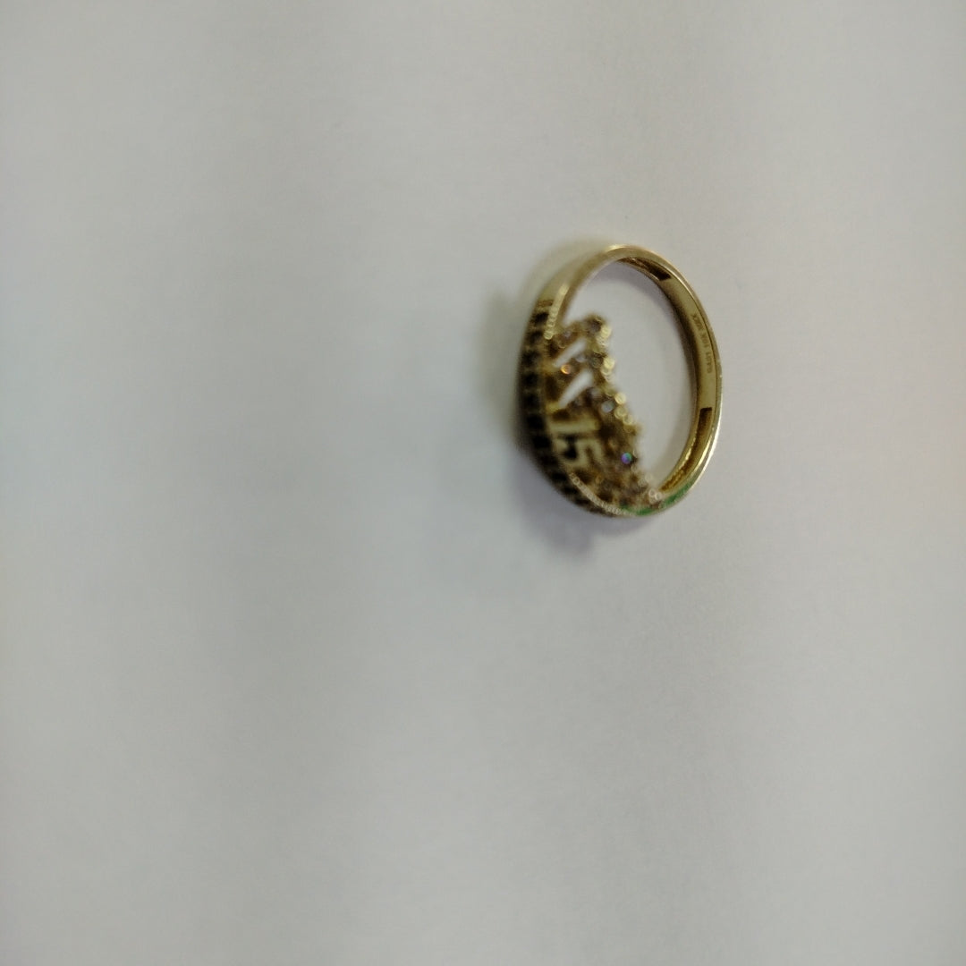 ANILLO ORO 10 K 1.9 GRMS (SEMINUEVO)
