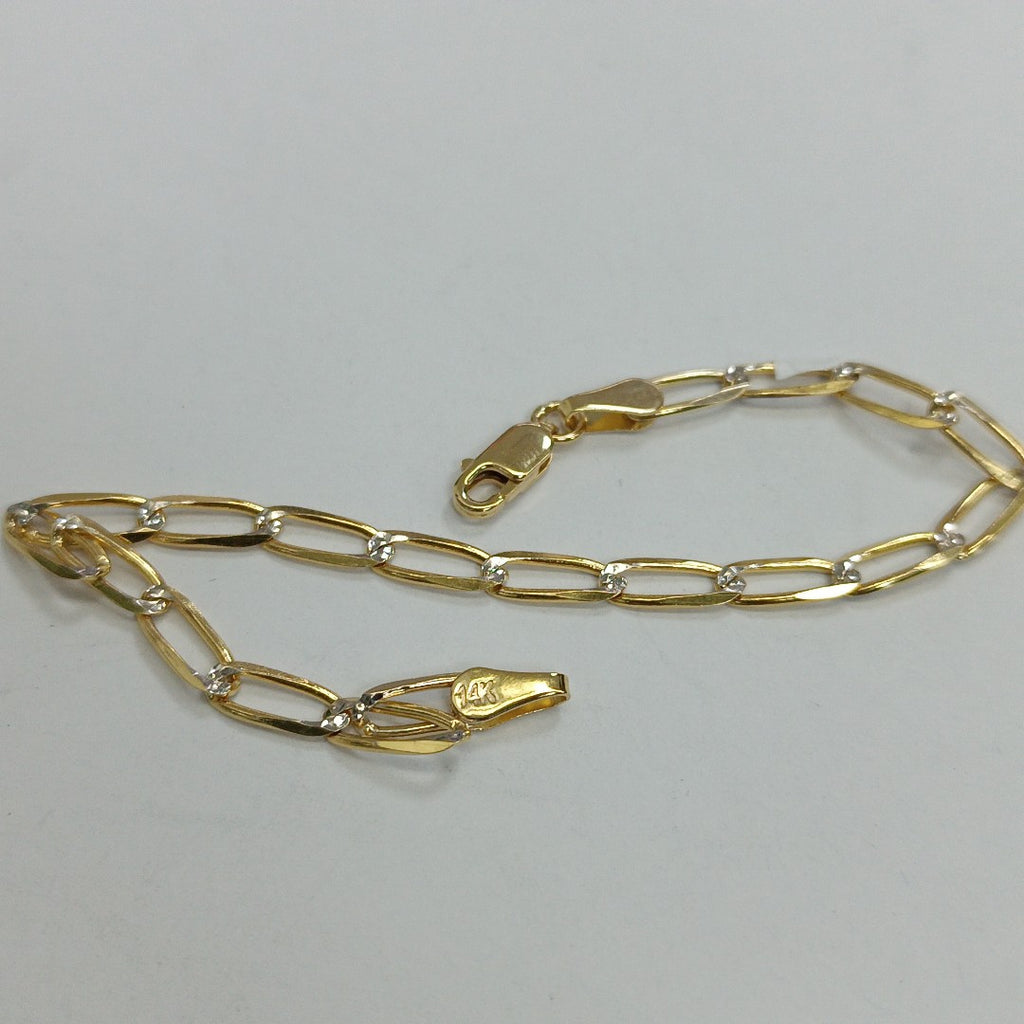 PULSERA TEJIDO ESLABONES 3.9G 18 CM (NUEVO)