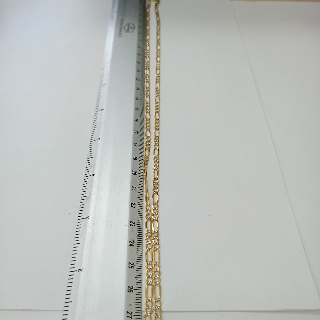 CADENA TEJIDO 3X1 9G 60 CM (NUEVO)