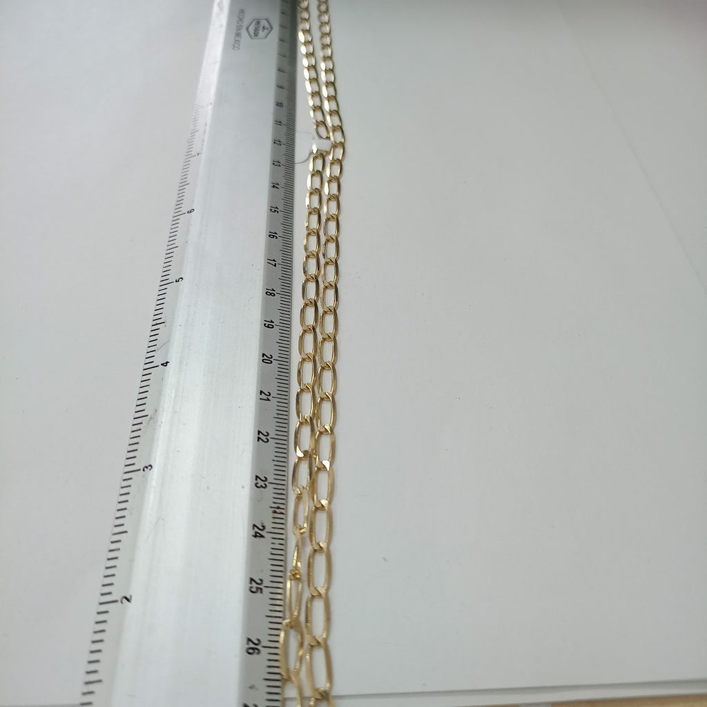 CADENA TEJIDO ESLABONES 11G 60 CM (NUEVO)