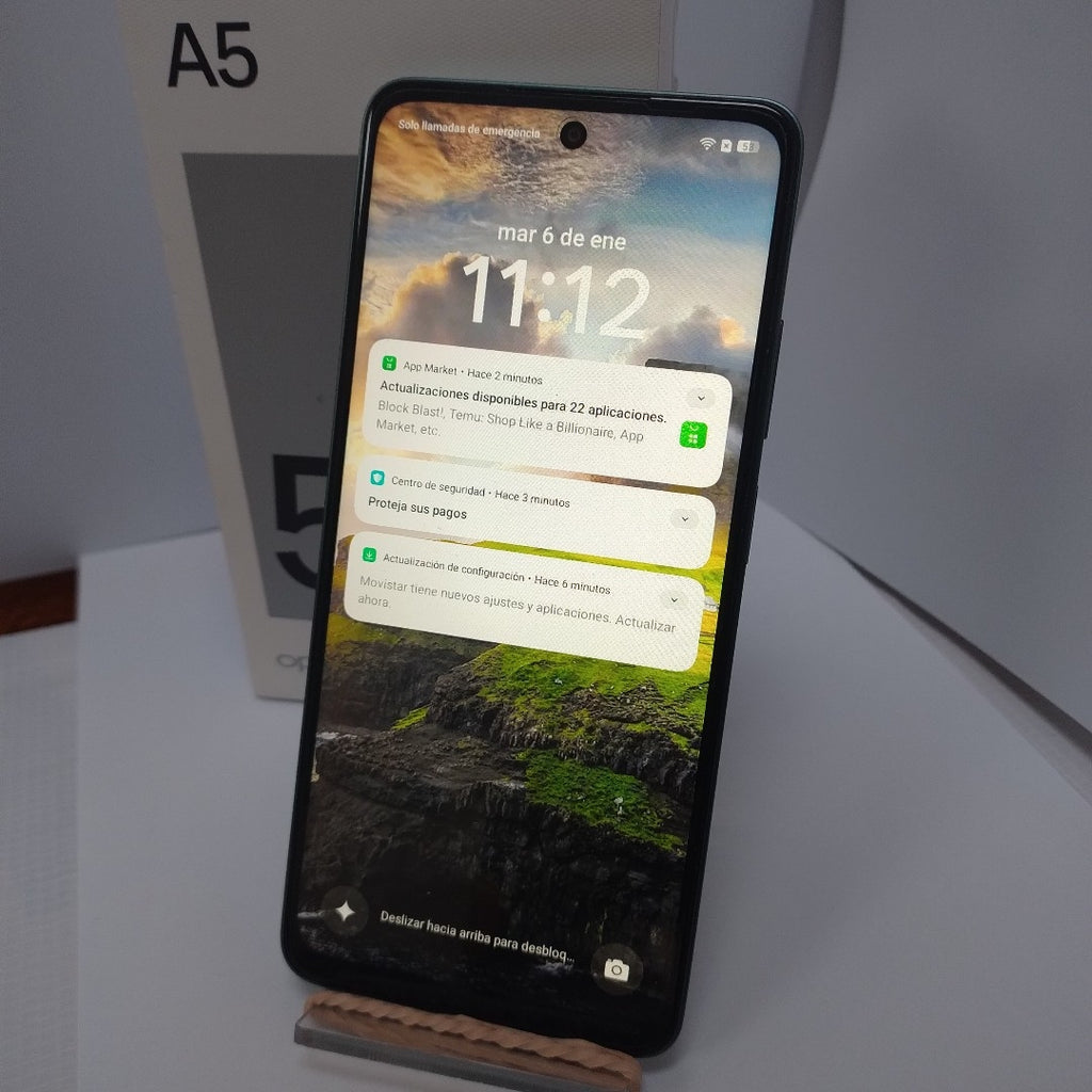 CELULAR OPPO  A5 CPH2727 (2025) 256 GB 4 GB RAM (SEMINUEVO)