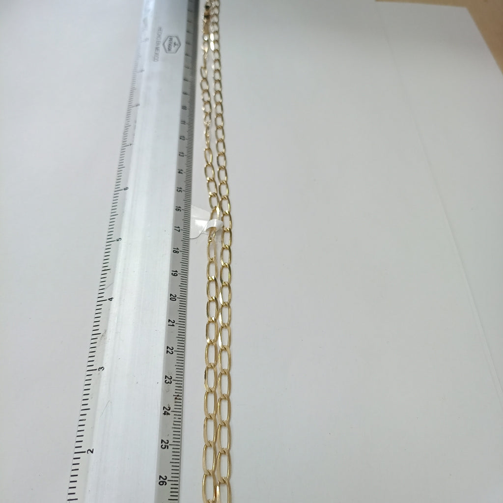 CADENA TEJIDO ESLABONES 11G 60 CM (NUEVO)