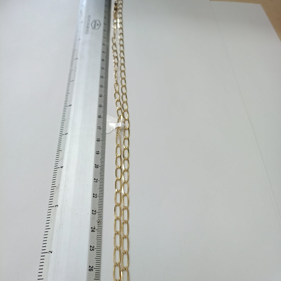 CADENA TEJIDO ESLABONES 11G 60 CM (NUEVO)