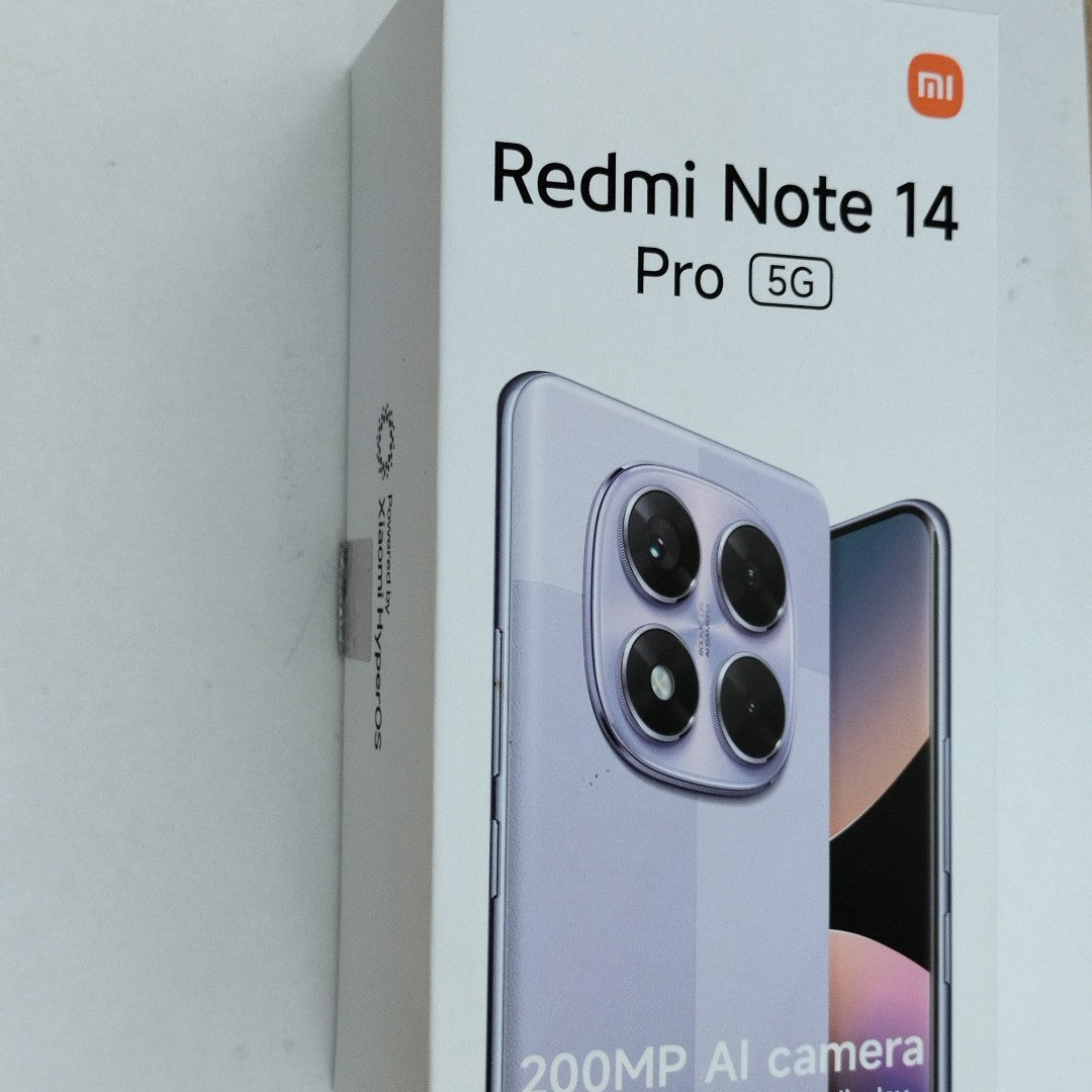 CELULAR XIAOMI REDMI NOTE 14 PRO 5G 24090RA29G (2025) 256 GB 8 GB RAM (SEMINUEVO)