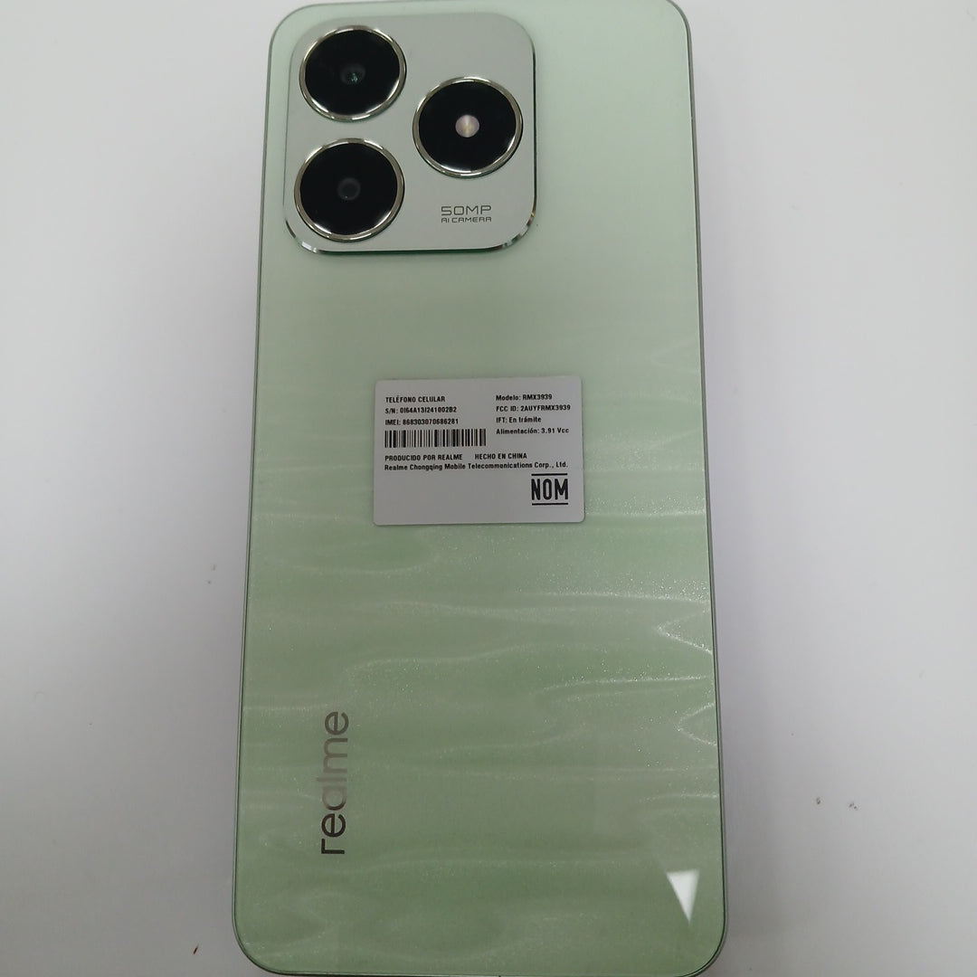 CELULAR REALME C63 RMX3939 (2024) 256 GB 8 GB RAM (SEMINUEVO)