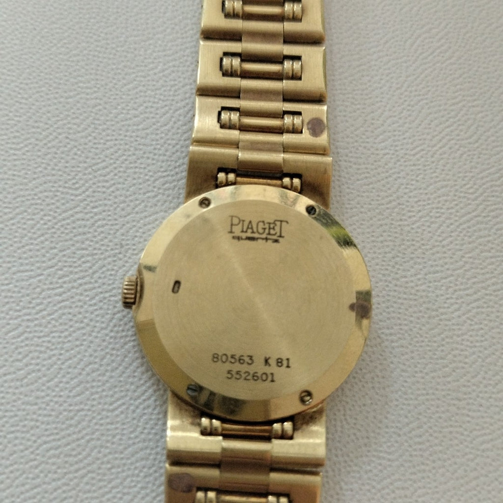 RELOJ CAJA Y PULSO ORO ORO 18 K 61.2 GRMS (SEMINUEVO)