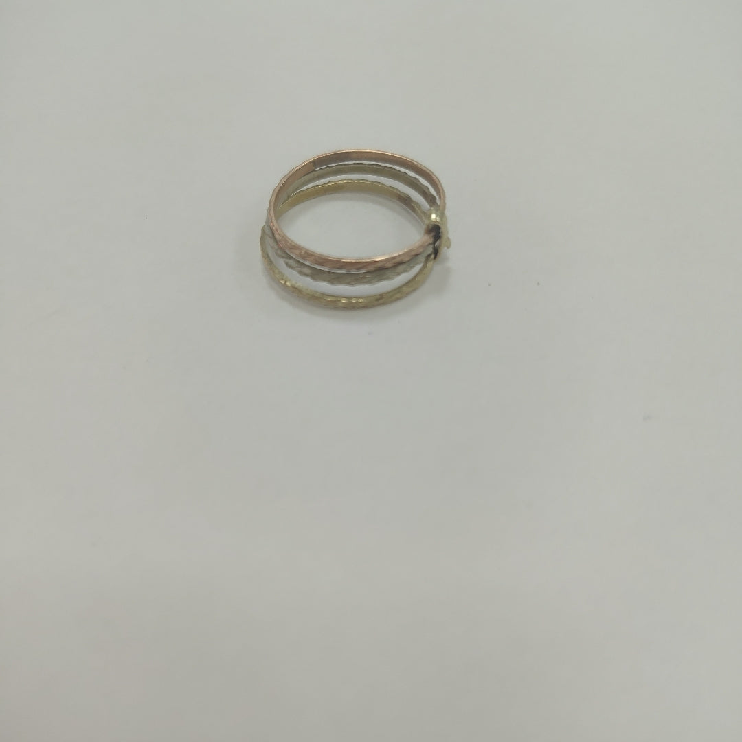 ANILLITO ORO, ORO COMBINADO 14 K 1.8 GRMS (SEMINUEVO)