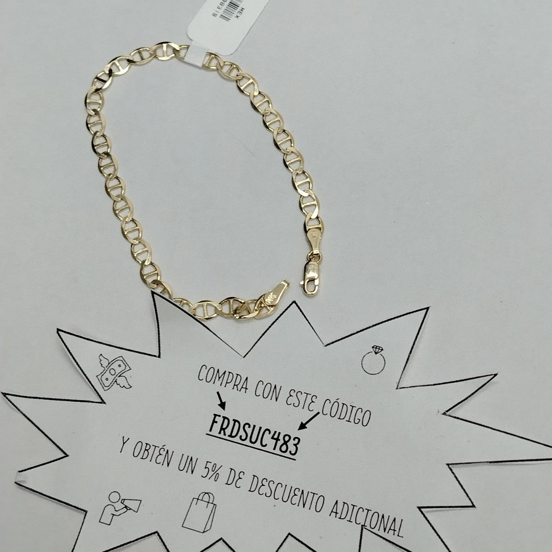 PULSERA TEJIDO GUCHI 5.6G 21 CM (NUEVO)