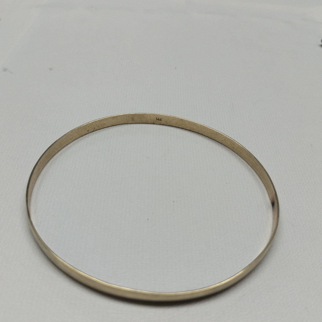 PULSERA RIGIDA ORO 14 K 6.1 GRMS (SEMINUEVO)