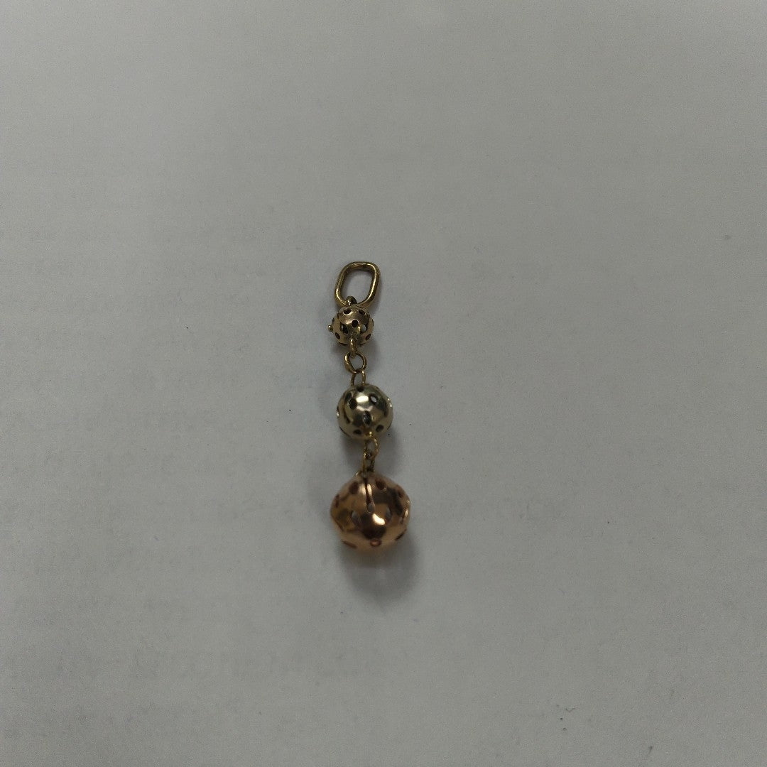 DIJE ORO,ORO COMBINADO 10 K 1,70 GRMS (SEMINUEVO)