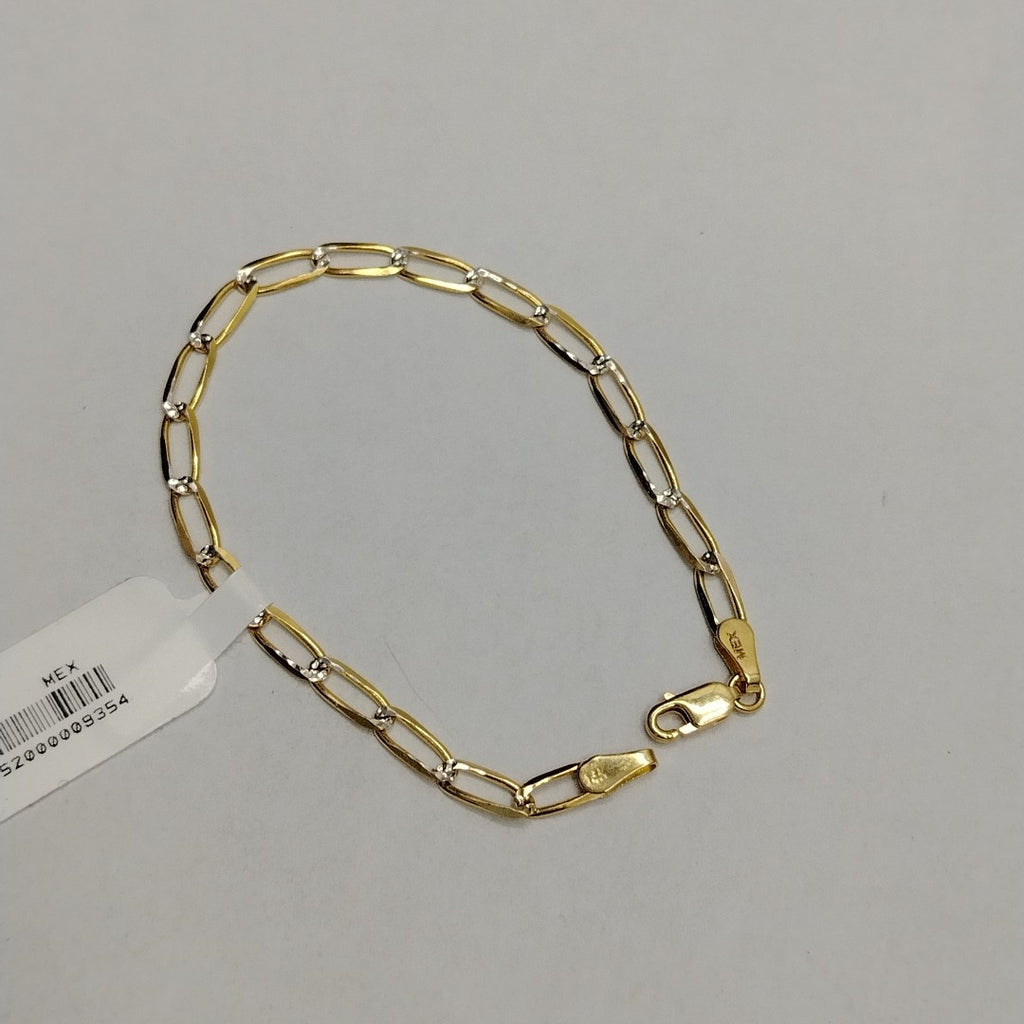 PULSERA TEJIDO ESLABONES 4G 18 CM (NUEVO)