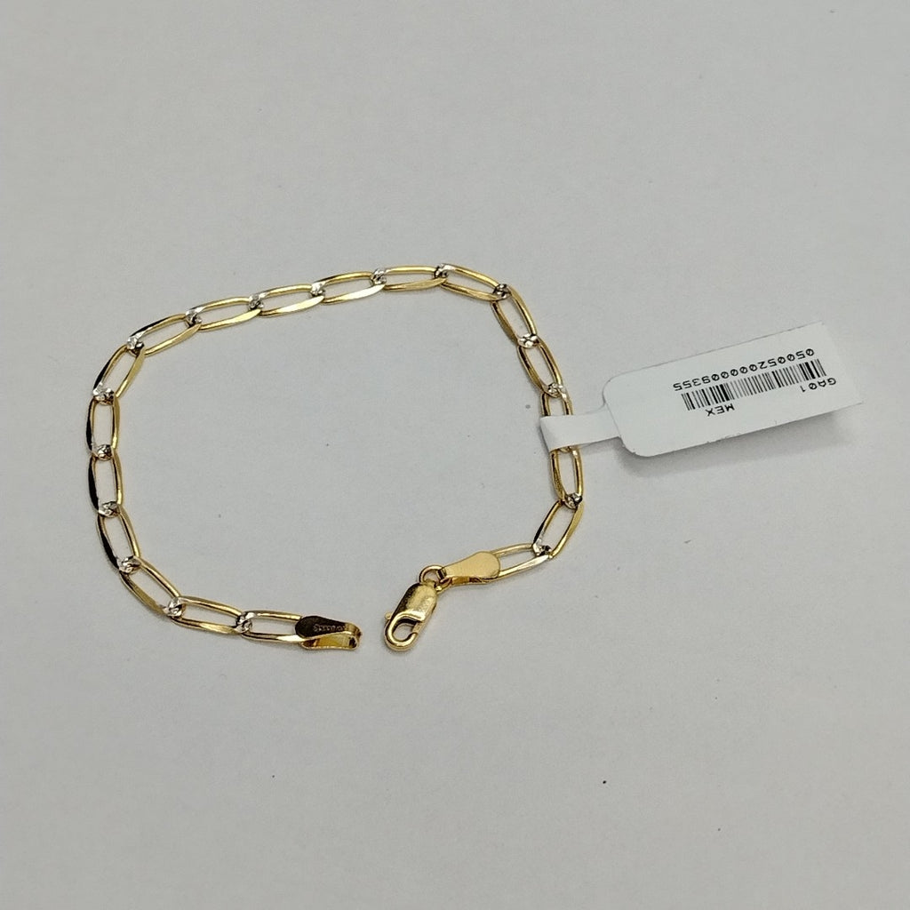 PULSERA TEJIDO ESLABONES 4G 18 CM (NUEVO)