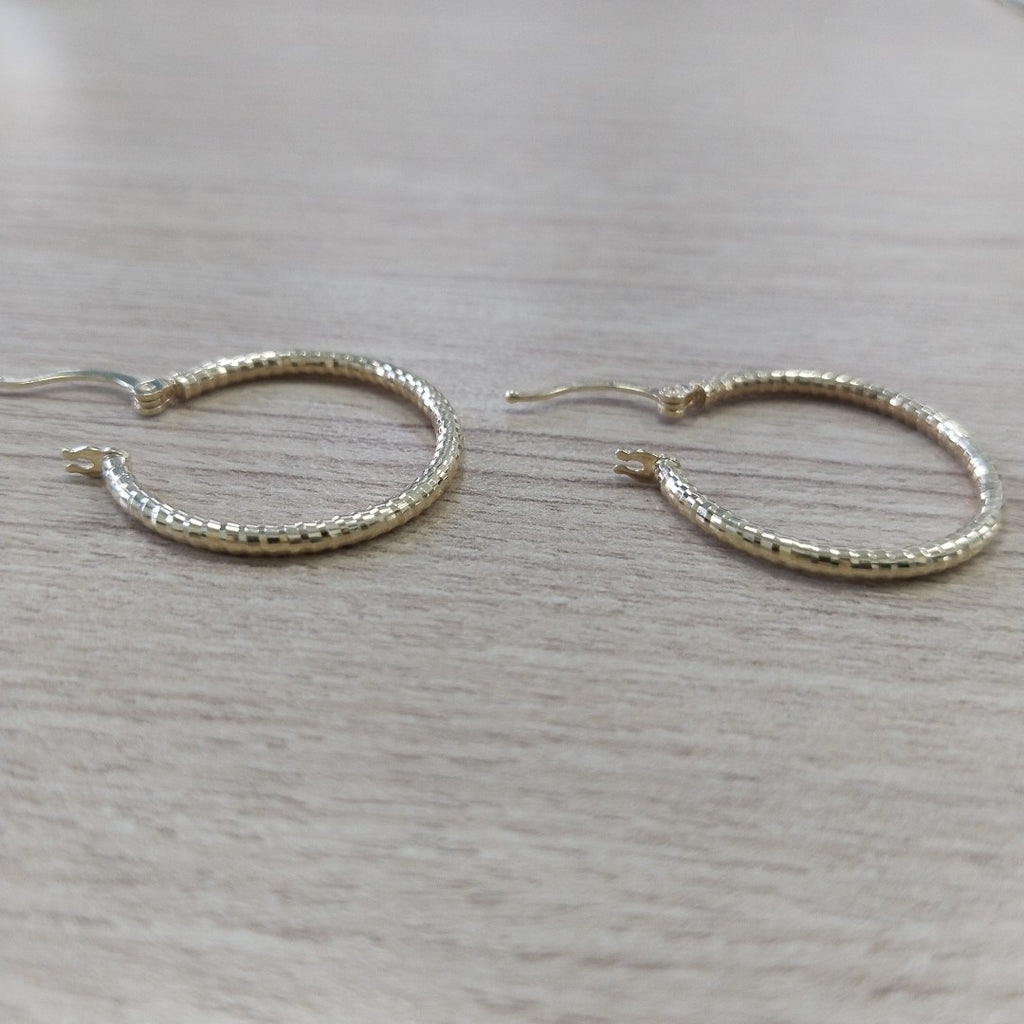 ARRACADAS ORO 10K 1.9 (NUEVO)