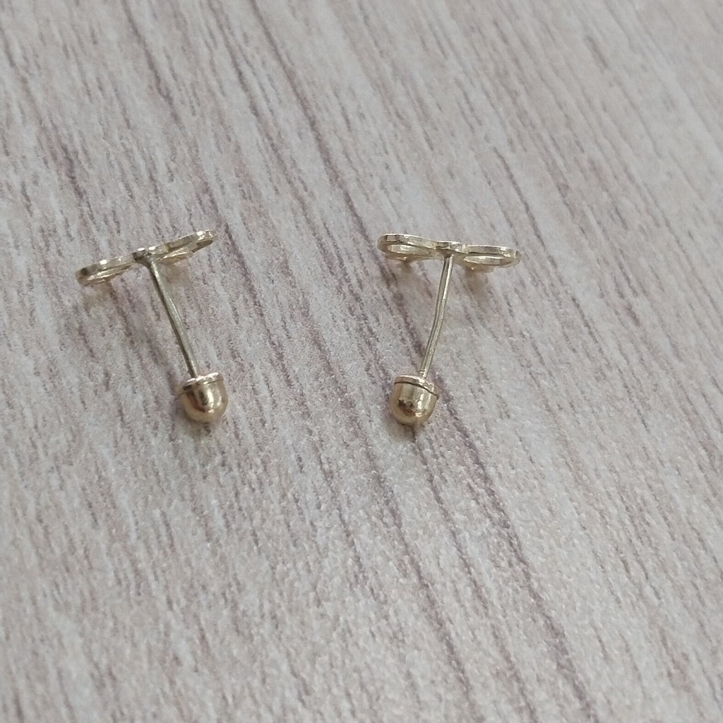 BROQUELES ORO 10K 1 (NUEVO)