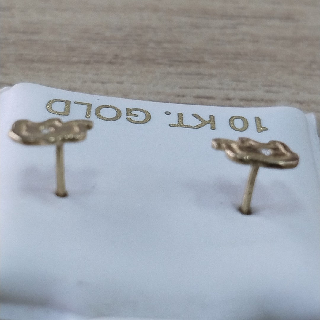 BROQUELES ORO 10K 1 (NUEVO)