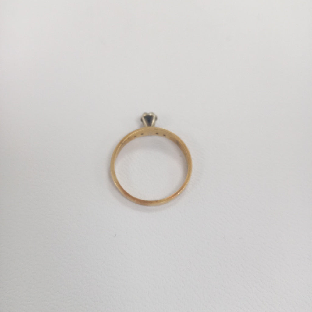 SOLITARIO ORO 14 K 1.7 GRMS (SEMINUEVO)